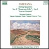 Moyzes Quartet 스메타나: 현악 사중주 1번 '내 생애에서', 2번 (Smetana: String Quartets 'From My Life', 'From My Homeland')