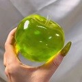 영롱한 청사과 사과 말랑이 슬랑이 슬로우 마시멜로우 스트레스볼 타바 스퀴시 슬라임 쫀득볼