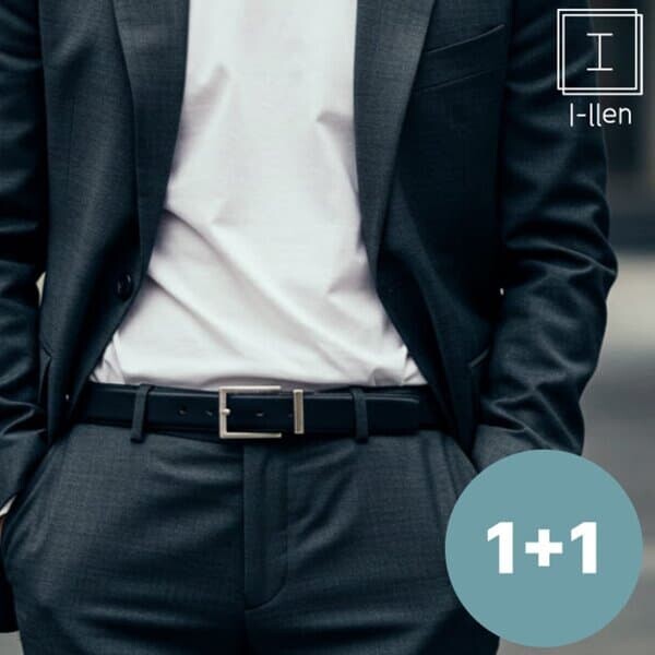 [아일렌] 1+1 특가 남성 모던 자동버클 벨트 7종