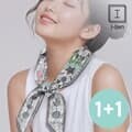 [아일렌]1+1 프린 양면 패턴 트윌리 쁘띠 스카프 4종