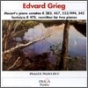 Grieg : Mozart's Piano Sonata : Prague Piano Duo