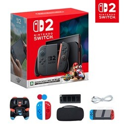 닌텐도 스위치2 마리오카트 월드 세트 본체+스위치2용 풀 액세서리 패키지