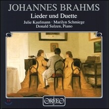 Julie Kaufmann / Marilyn Schmiege 브람스: 가곡과 듀엣 (Brahms: Lieder and Duet)