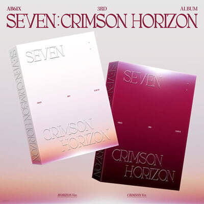 에이비식스 (AB6IX) - 3RD ALBUM [SEVEN : CRIMSON HORIZON][PHOTOBOOK VER.][2종 중 1종 랜덤발송]