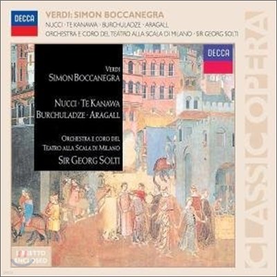 Verdi : Simon Boccanegra : Solti