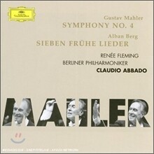Claudio Abbado / Renee Fleming 말러: 교향곡 4번 / 베르그 : 7개의 초기 노래 - 아바도, 플레밍
