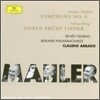 Claudio Abbado / Renee Fleming 말러: 교향곡 4번 / 베르그 : 7개의 초기 노래 - 아바도, 플레밍
