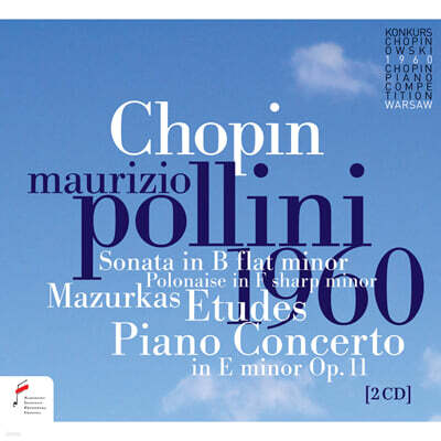 Maurizio Pollini 마우리치오 폴리니 1960년 쇼팽 콩쿠르 실황 (Chopin Piano Competition 1960)