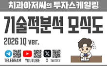 치과아저씨의 투자 스케일링 기술적 분석 모식도
