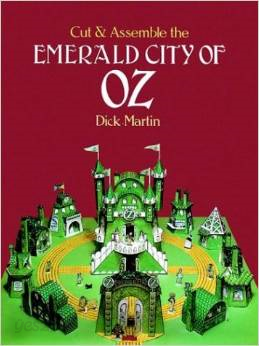 오즈의 마법사 (액티비티북) Cut and Assemble the Emerald City of Oz (Models &amp;amp; Toys)