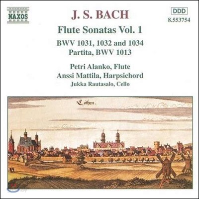 Petri Alanko 바흐: 플루트 소나타 1집 (Bach: Flute Sonatas BWV1031, 1032, 1034, Partita BWV1013)