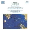 Daniel Adni 마르티누: 실내악 작품 - 오보에 사중주, 비올라 소나타 (Martinu: Oboe Quartet, Viola Sonata, String Quintet, Piano Quartet)