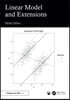 Linear Model and Extensions