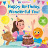 Happy Birthday, Wonderful You!: Encouraging Imaginative Play and Social Skills (Ms. Rachel): Includes 25 Stickers