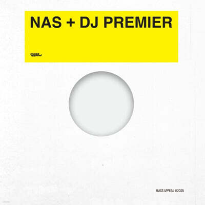 Nas &amp; DJ Premier (나스 &amp; DJ 프리미어) - Light - Years [2LP]