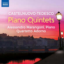 Alessandro Marangoni 카스텔누오보-테데스코: 피아노 5중주 1번 &amp; 2번 (Mario Castelnuovo-tedesco: Piano Quintets)