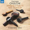 Ensemble Telos 조르쥬 온슬로: 현악 5중주 5집 - 14번, 24번 (Onslow: String Quintets, Vol. 5