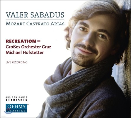 Valer Sabadus 모차르트: 카스트라토 아리아집 (Mozart Castrato Arias)