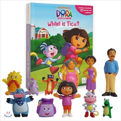 Dora Explorer : Where is Tico My Busy Book 도라 익스플로러 마이 비지북