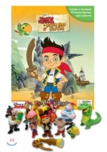 [스크래치 특가]Jake & the Never Land Pirates My Busy Book 제이크와 네버랜드 해적들 비지북 피규어책