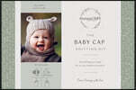 The Baby Cap Knitting Kit: Norwegian Knits from Klompelompe, 100% Wool, Bamboo Needles, Accessory Bag, Step-By-Step Booklet, and Bonus Videos; Cozy We