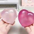 색변화 하트 말랑이 슬랑이 슬라임 쫀득볼 스트레스볼 타바 스퀴시 마시멜로우 커플 우정 선물