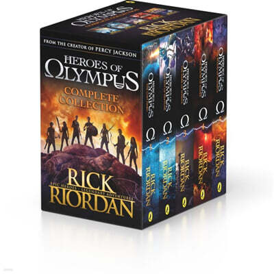 Heroes Of Olympus 5 Books Complete Collection