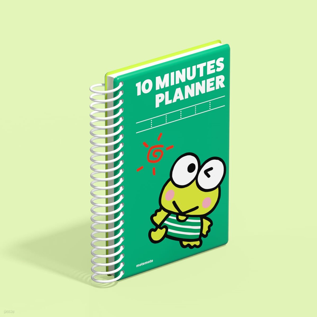 [모트모트X산리오] 텐미닛 플래너 100DAYS - 케로케로 케로피