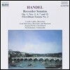 Laszlo Czidra 헨델: 리코더 소나타, 피츠윌리엄 소나타 2번 (Handel: Recorder Sonatas Op.1 Nos.2, 4, 7, 11, Fitzwilliam Sonata)
