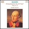Kodaly Quartet 하이든: 현악 사중주 '태양' (Haydn: String Quartets Op.20 'Sun' Nos.4-6)