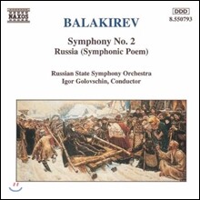 Igor Golovschin 발라키레프: 교향곡 2번, 교향시 '러시아' (Balakirev: Symphony No.2, Symphonic Poem Russia)