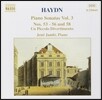 Jeno Jando 하이든: 피아노 소나타 3집 (Haydn: Piano Sonatas Nos.53-56, No.58, Un Piccolo Divertimento)