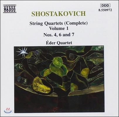 Eder Quartet 쇼스타코비치: 현악 사중주 전집 1 (Shostakovich: String Quartets No.4 Op.83, No.6 Op.101, No.7 Op.108)