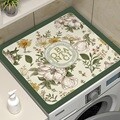 1+1 디유 미끄럼방지 방수 규조토 세탁기 덮개 주방 김치 냉장고 커버