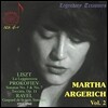 마르타 아르헤리치 실황 연주 2집 (Martha Argerich Vol. 2 - Liszt, Prokofiev, Ravel)