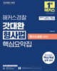 해커스경찰 갓대환 형사법 핵심요약집 – 형사소송법(공판) (경찰승진ㅣ검찰직ㅣ마약수사직ㅣ법원직)