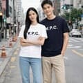 아페쎄 V.P.C 빅로고 반팔티셔츠