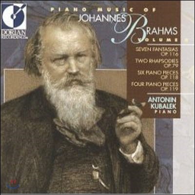 Antonin Kubalek / Brahms : Seven Fantasias Op.116, Two Rhapsodies Op.79, Six Piano Pieces Op.118, Four Piano Pieces Op.119 (수입/미개봉/dor90159)