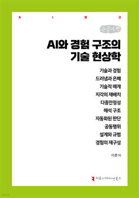 AI와 경험 구조의 기술 현상학 (큰글자책)