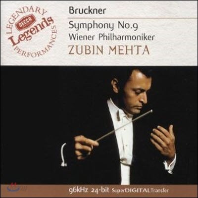 [중고] Zubin Mehta / Bruckner: Symphony No.9 (수입/4684942)