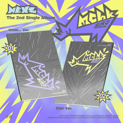 NEXZ (넥스지) - 싱글앨범 2집 : Mmchk [2종 중 1종 랜덤발송]