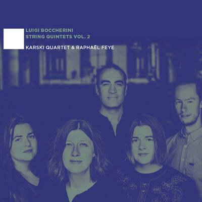 Karski Quartet / Raphael Feye 보케리니: 현악오중주 (Boccherini: String Quintets Vol. 2)