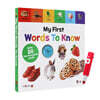 My First Words To Know with 20 Fun-to-Match Cards (세이펜호환 / QR음원 포함) - 보드북