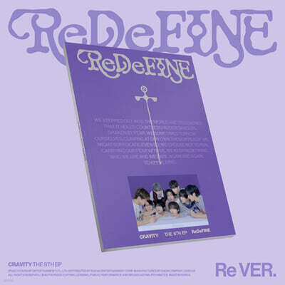 CRAVITY (크래비티) - 미니앨범 8집 : ReDeFINE [Re VER.]