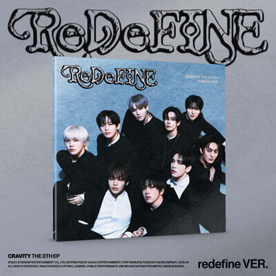 CRAVITY (크래비티) - 미니앨범 8집 : ReDeFINE [redefine VER.]