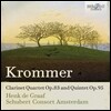 Henk de Graaf 프란츠 크로머: 클라리넷 사중주와 오중주 (Krommer: Clarinet Quartet Op.83, Quintet Op.95)
