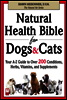 Natural Health Bible for Dogs & Cats