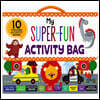 My Super Fun Activity Bag: Set Of 10 Amazing Activity Books - Perfect For Kids, Travel And Gifting / Return Gifts