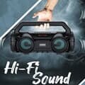 스테레오 Hi-Fi 포터블 마이크 앰프 블루투스 스피커 노래방 앰프 최대출력 20W FM라디오 AUX USB 메모리 TF카드 재생지원