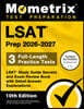 LSAT Prep 2026-2027 - 3 Full-Length Practice Tests, LSAT Study Guide Secrets and Exam Review Book with Detail Answer Explanations: [10th Edition]